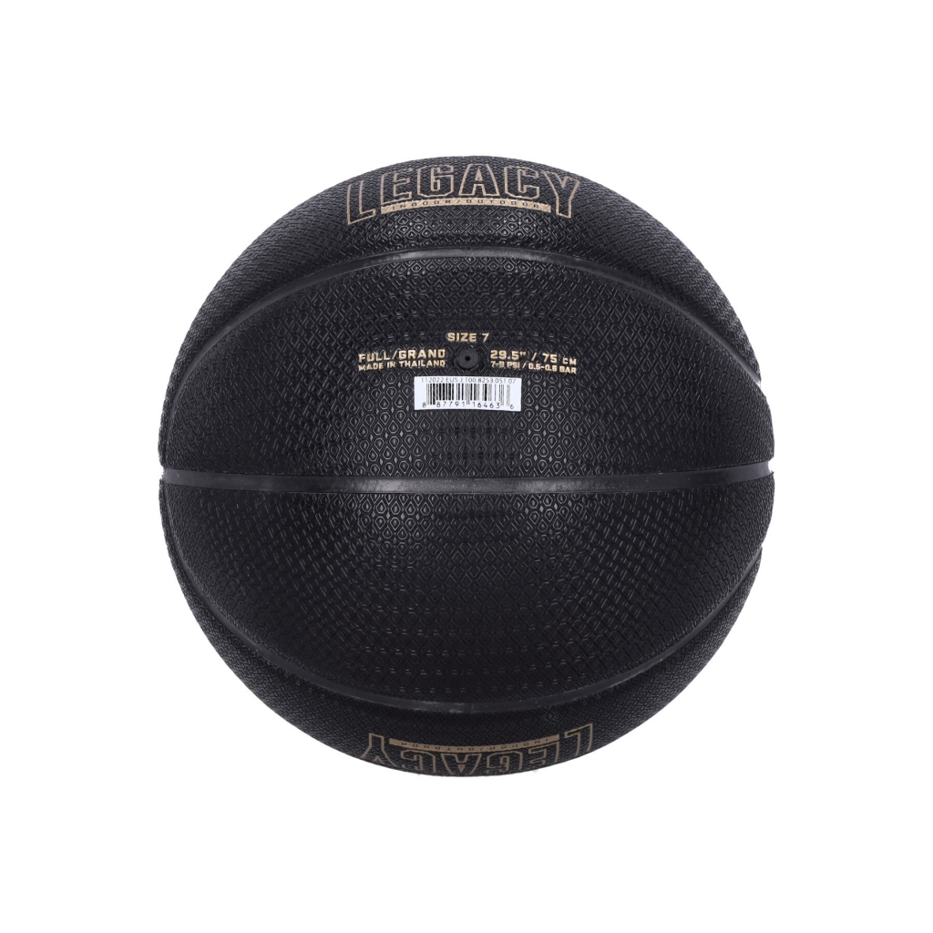 pallone uomo legacy size 7 BLACK/BLACK/METALLIC GOLD