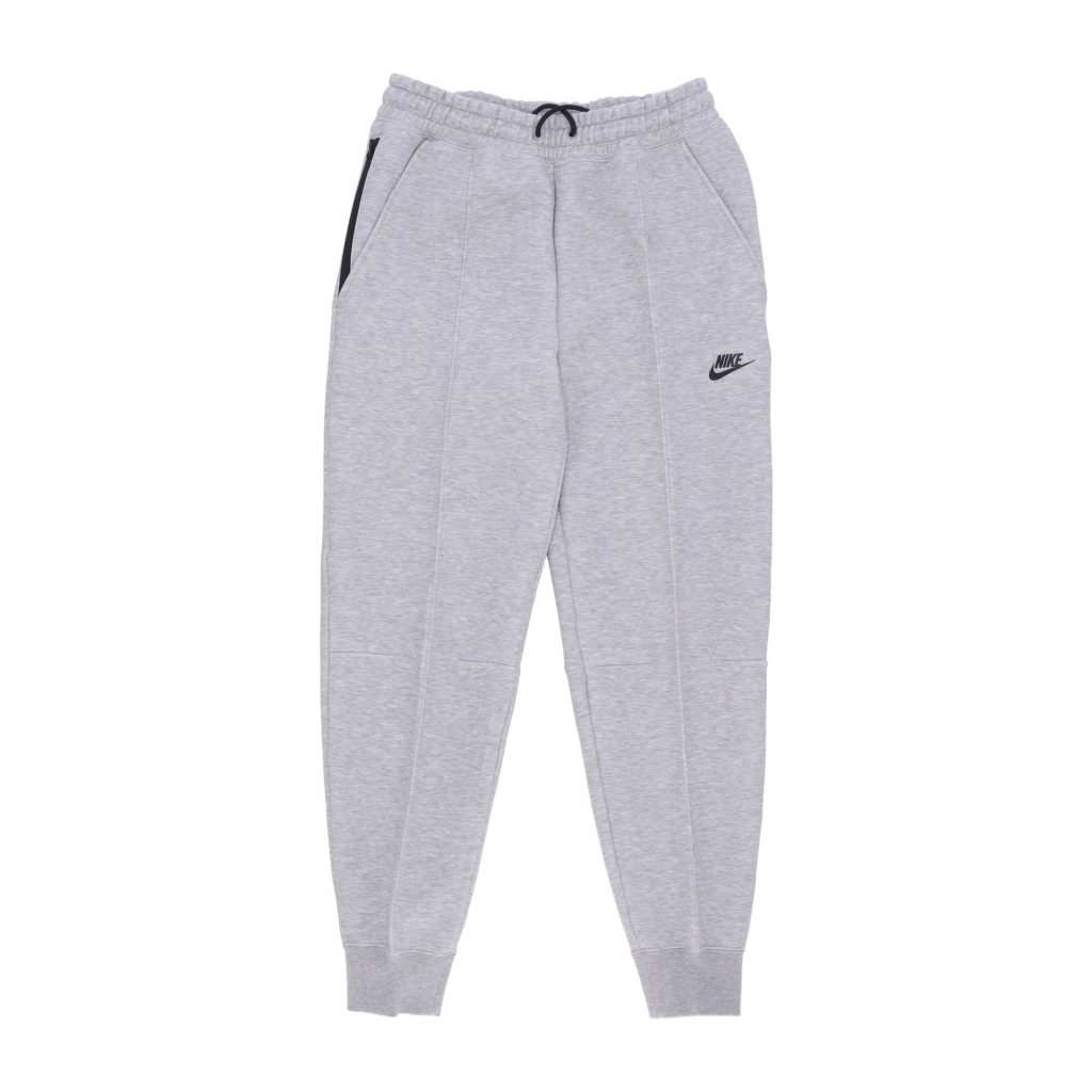 pantalone tuta leggero donna w sportswear tech fleece mid-rise jogger pant DK GREY HEATHER/BLACK