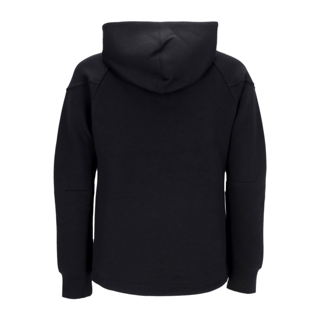 felpa leggera cappuccio zip donna w sportswear tech fleece windrunner full-zip hoodie BLACK/BLACK