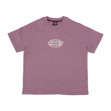 maglietta uomo oval logo tee PLUM