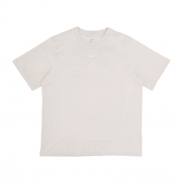 maglietta donna w sportswear essentials lbr tee LT OREWOOD BRN/WHITE