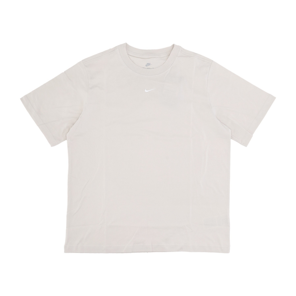maglietta donna w sportswear essentials lbr tee LT OREWOOD BRN/WHITE