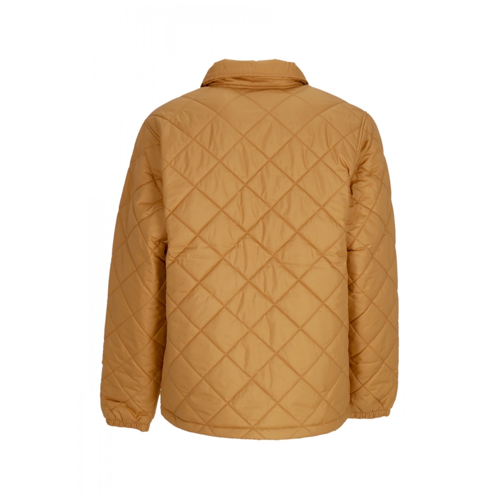 giacca coach jacket uomo club therma-fit jacket FLAX/BLACK/FLAX