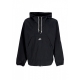 giacca a vento infilabile uomo club marina  anorak jacket BLACK/WHITE