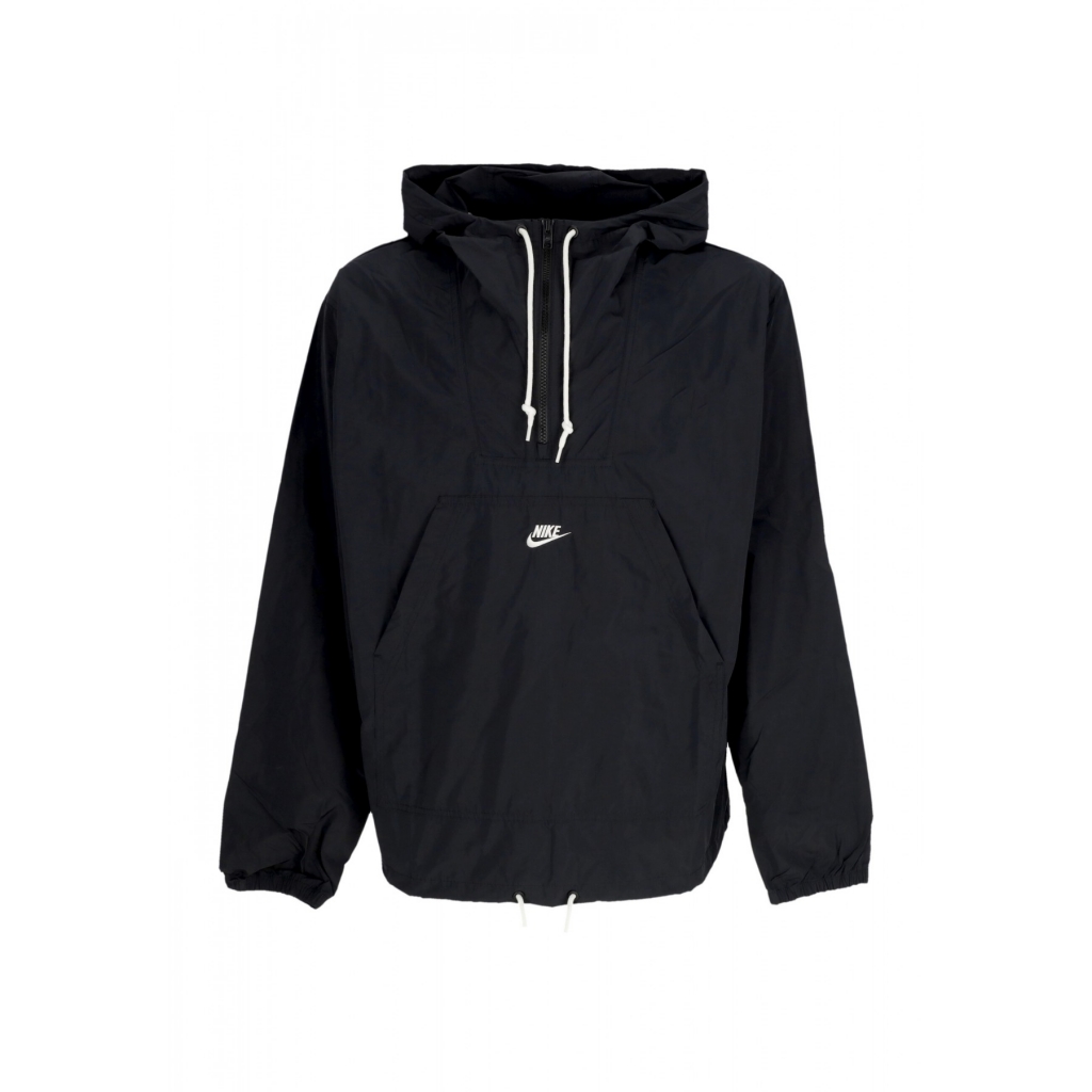 giacca a vento infilabile uomo club marina  anorak jacket BLACK/WHITE