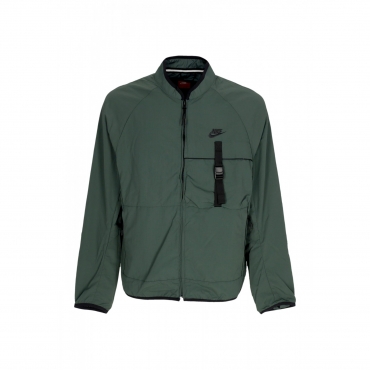 giubbotto uomo tech woven jacket VINTAGE GREEN/BLACK