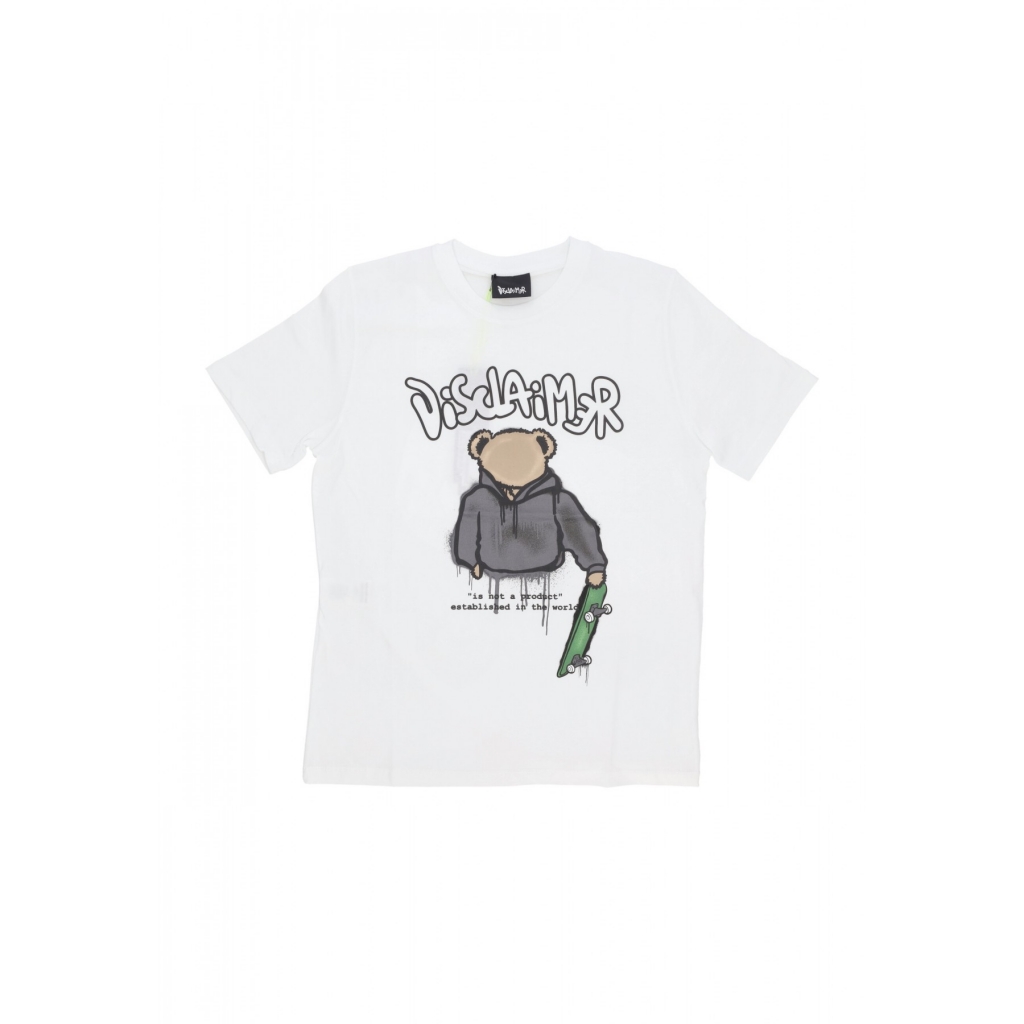 maglietta uomo bear tee WHITE