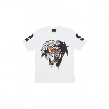 maglietta uomo basketball tee WHITE