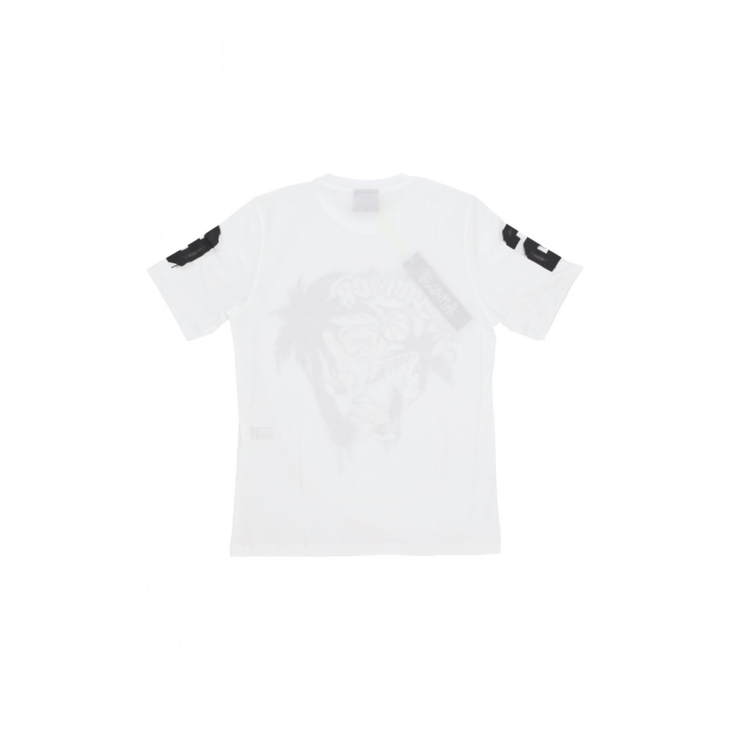 maglietta uomo basketball tee WHITE