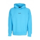 felpa leggera cappuccio uomo logo hoodie TURQUOISE/ST BLACK