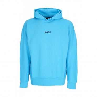 felpa leggera cappuccio uomo logo hoodie TURQUOISE/ST BLACK