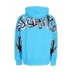 felpa leggera cappuccio uomo logo hoodie TURQUOISE/ST BLACK