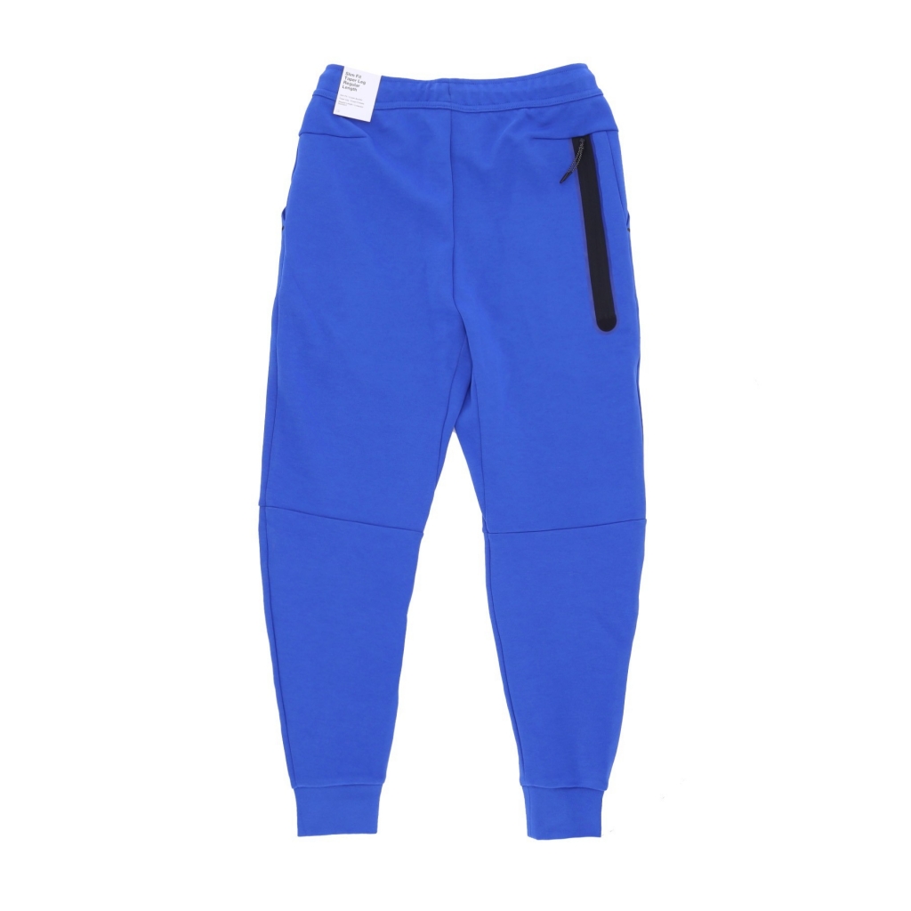 pantalone tuta leggero uomo sportswear tech fleece pant GAME ROYAL/BLACK