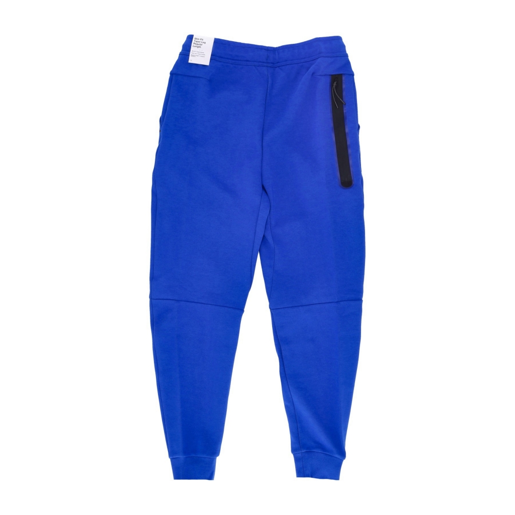pantalone tuta leggero uomo sportswear tech fleece pant GAME ROYAL/BLACK