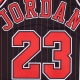 canotta basket uomo nba authentic jersey hardwood classics no 23 michael jordan 1995-96 chibul alternate BLACK STRIPE