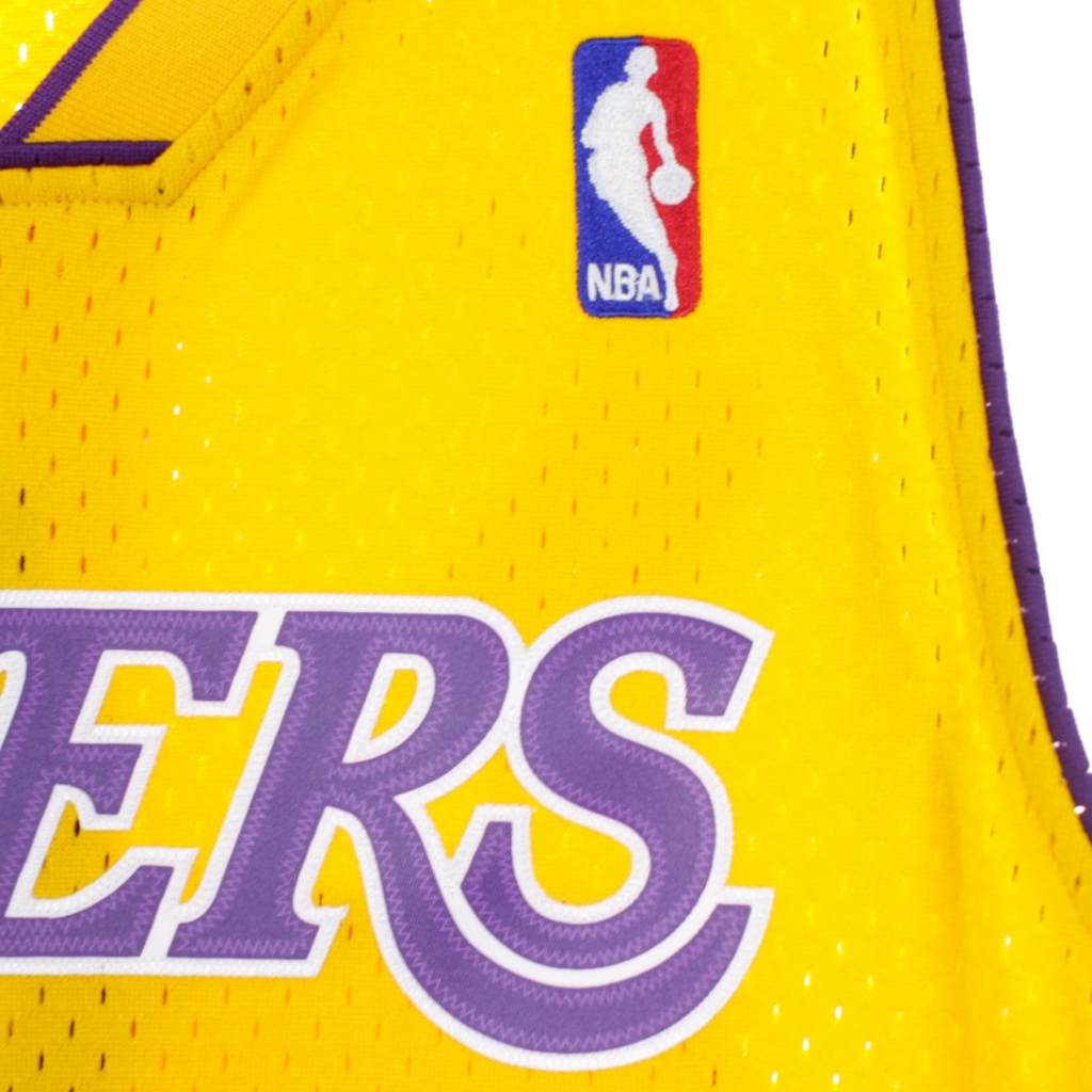 CANOTTA BASKET NBA SWINGMAN JERSEY SHAQUILLE ONEAL NO34 1999-00 LOSLAK HOME ORIGINAL TEAM COLORS