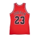 canotta basket uomo nba authentic jersey hardwood classics no 23 michael jordan 1997-98 chibul road RED