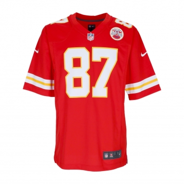 casacca football americano uomo nfl game team colour jersey no 87 kelce kanchi ORIGINAL TEAM COLORS