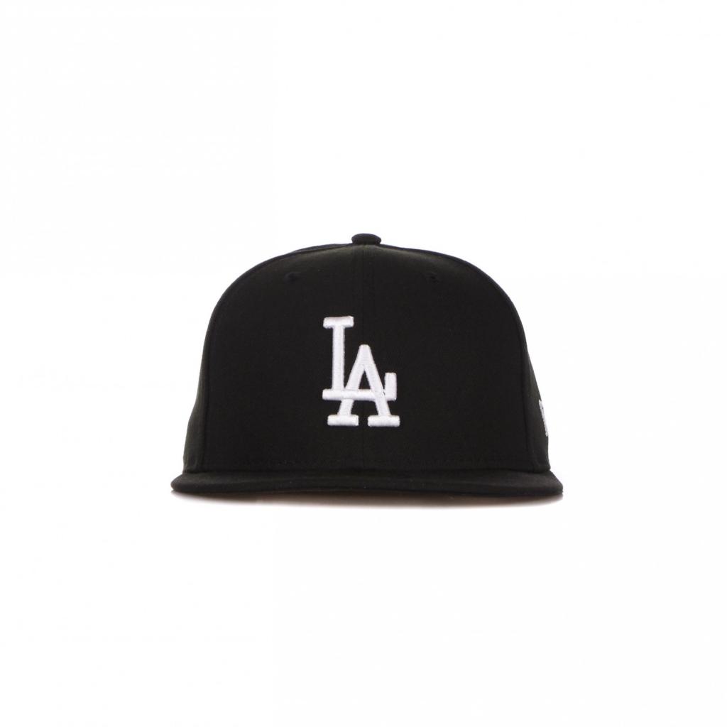 cappellino visiera piatta uomo mlb basic league essential 5950 losdod BLACK/WHITE
