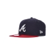 cappellino visiera piatta uomo mlb 950 atlbra ORIGINAL TEAM COLORS