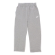 pantalone tuta felpato uomo club fleece bb cropped pant DK GREY HEATHER/WHITE