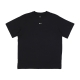 maglietta donna w sportswear essentials lbr tee BLACK/WHITE