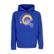 felpa cappuccio uomo nfl club fleece po hoodie losram ORIGINAL TEAM COLORS