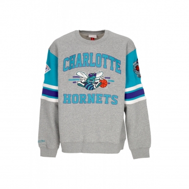 felpa girocollo uomo nba all over crew 40 vintage logo chahor ORIGINAL TEAM COLORS