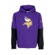 felpa cappuccio uomo nfl club hoodie team issue minvik ORIGINAL TEAM COLORS