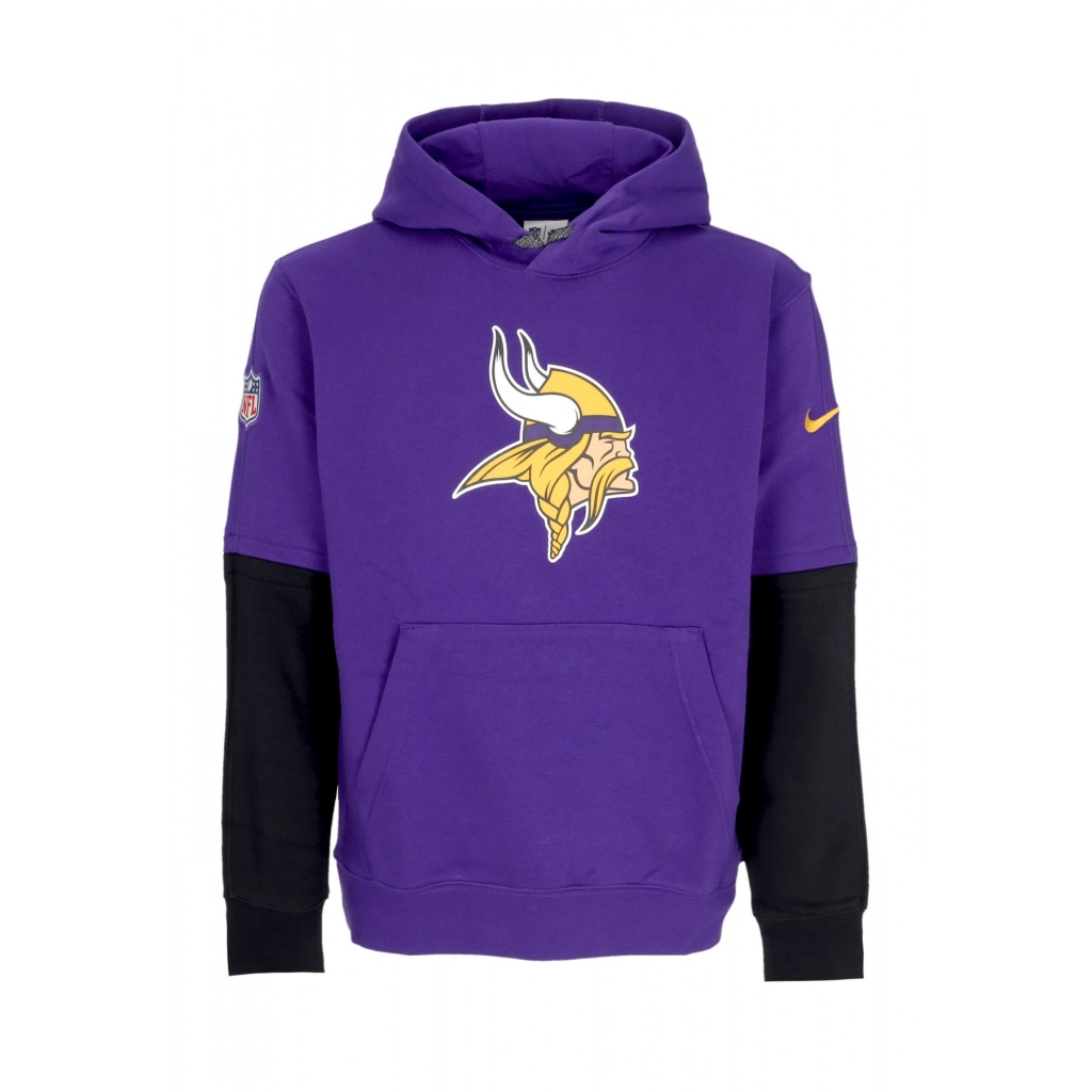 felpa cappuccio uomo nfl club hoodie team issue minvik ORIGINAL TEAM COLORS