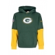 felpa cappuccio uomo nfl club hoodie team issue grepac ORIGINAL TEAM COLORS