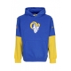 felpa cappuccio uomo nfl club hoodie team issue losram ORIGINAL TEAM COLORS