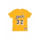 maglietta uomo nba tee no 32 magic johnson loslak ORIGINAL TEAM COLORS