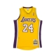 canotta basket uomo nba authentic jersey hardwood classics no24 kobe bryant 2008-09 loslak home ORIGINAL TEAM COLORS