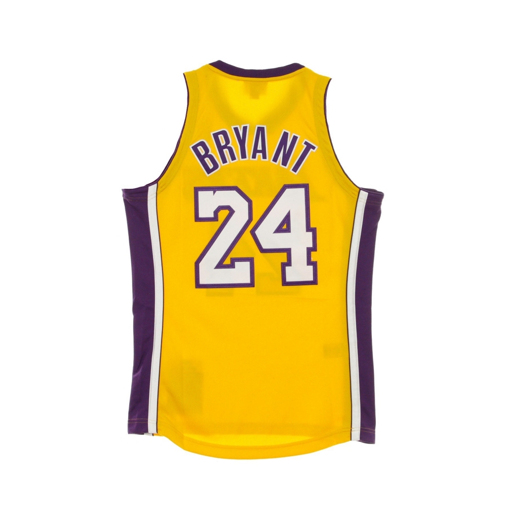canotta basket uomo nba authentic jersey hardwood classics no24 kobe bryant 2008-09 loslak home ORIGINAL TEAM COLORS
