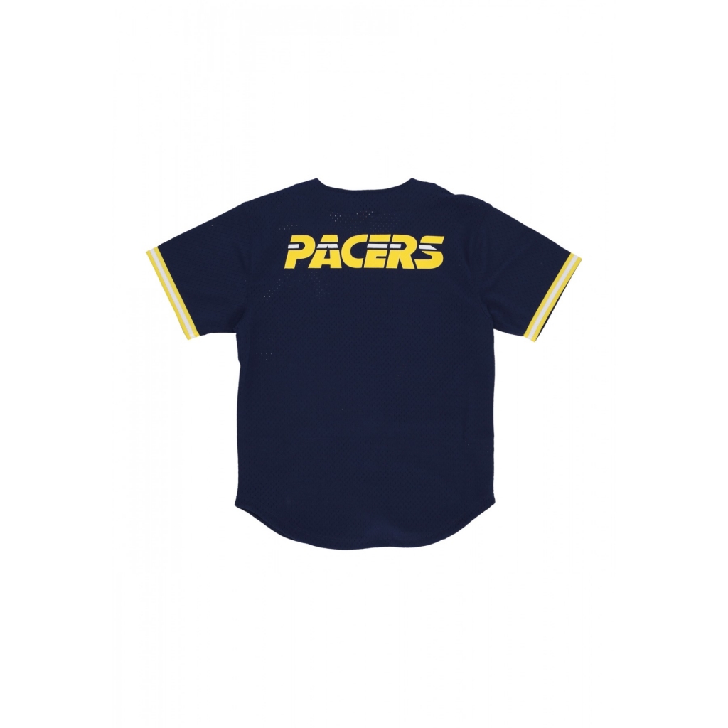 casacca bottoni uomo nba gametime mesh button front logo indpac ORIGINAL TEAM COLORS