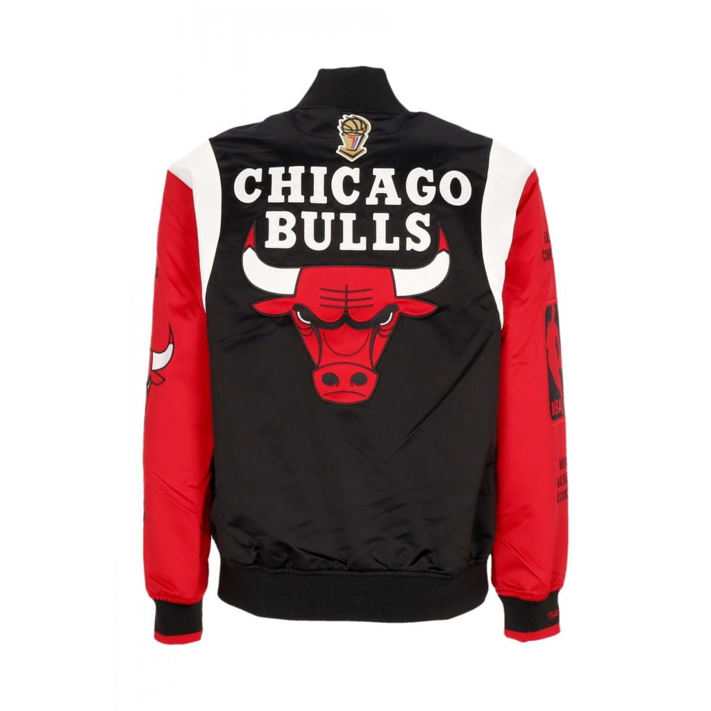 giubbotto bomber uomo nba team origins satin jacket chibul ORIGINAL TEAM COLORS