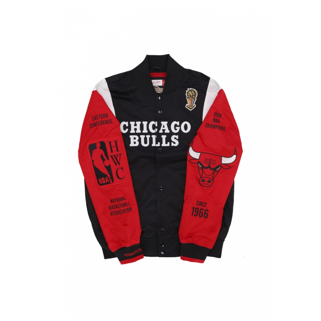 giubbotto bomber uomo nba team origins satin jacket chibul ORIGINAL TEAM COLORS