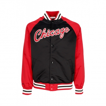 giubbotto bomber uomo nba double clutch lw satin jacket chibul ORIGINAL TEAM COLORS