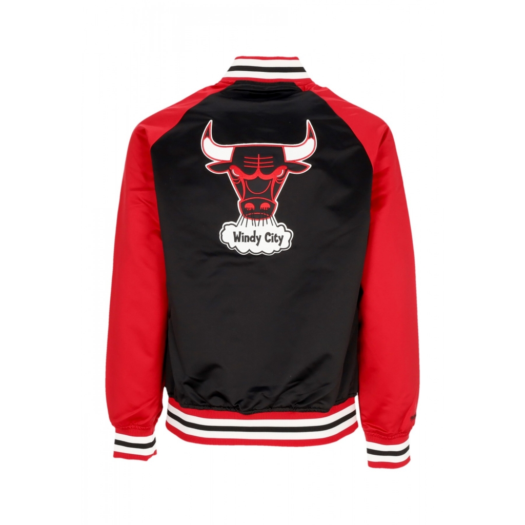 giubbotto bomber uomo nba double clutch lw satin jacket chibul ORIGINAL TEAM COLORS