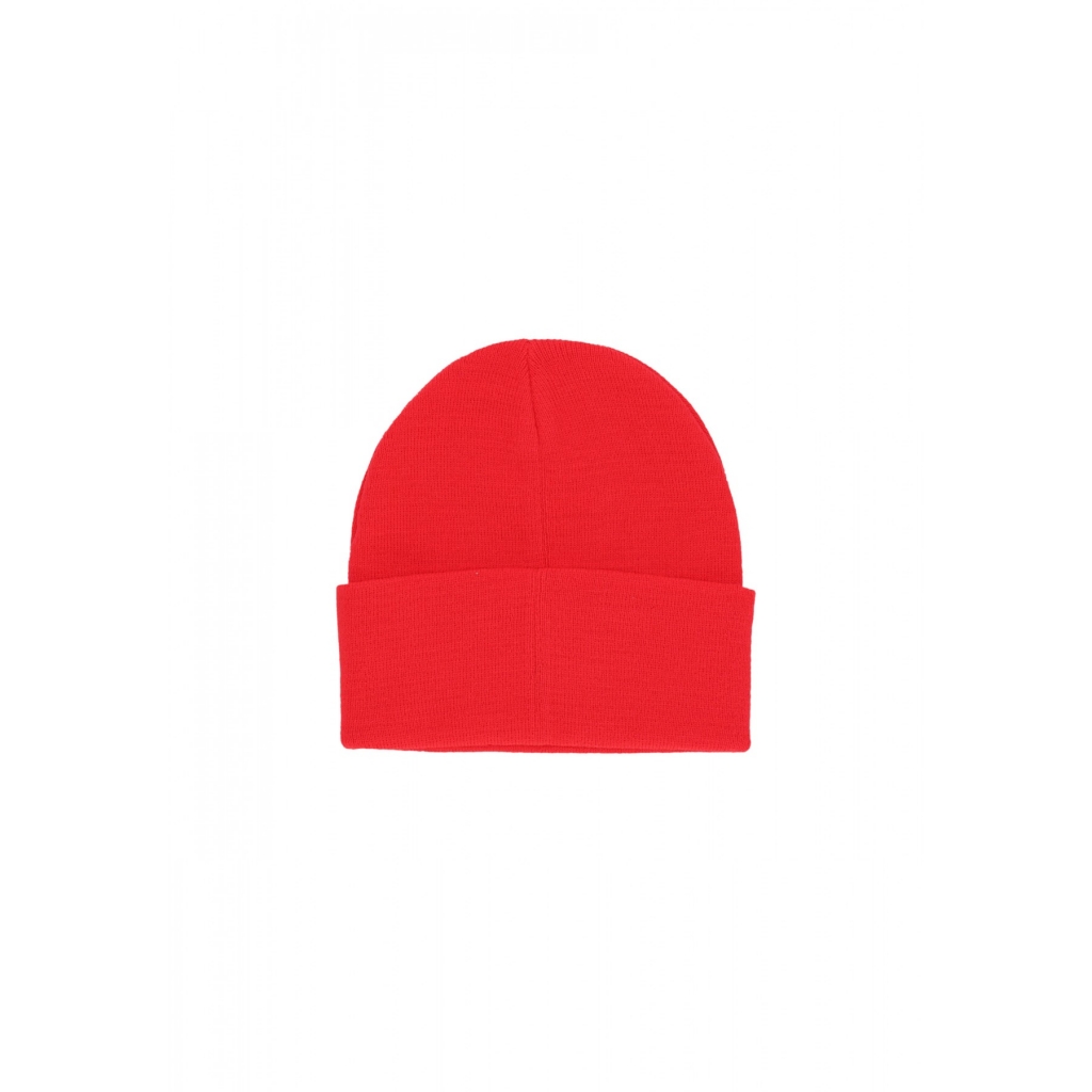 cappello uomo label beanie RED