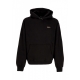 felpa cappuccio uomo asso di spade hoodie BLACK
