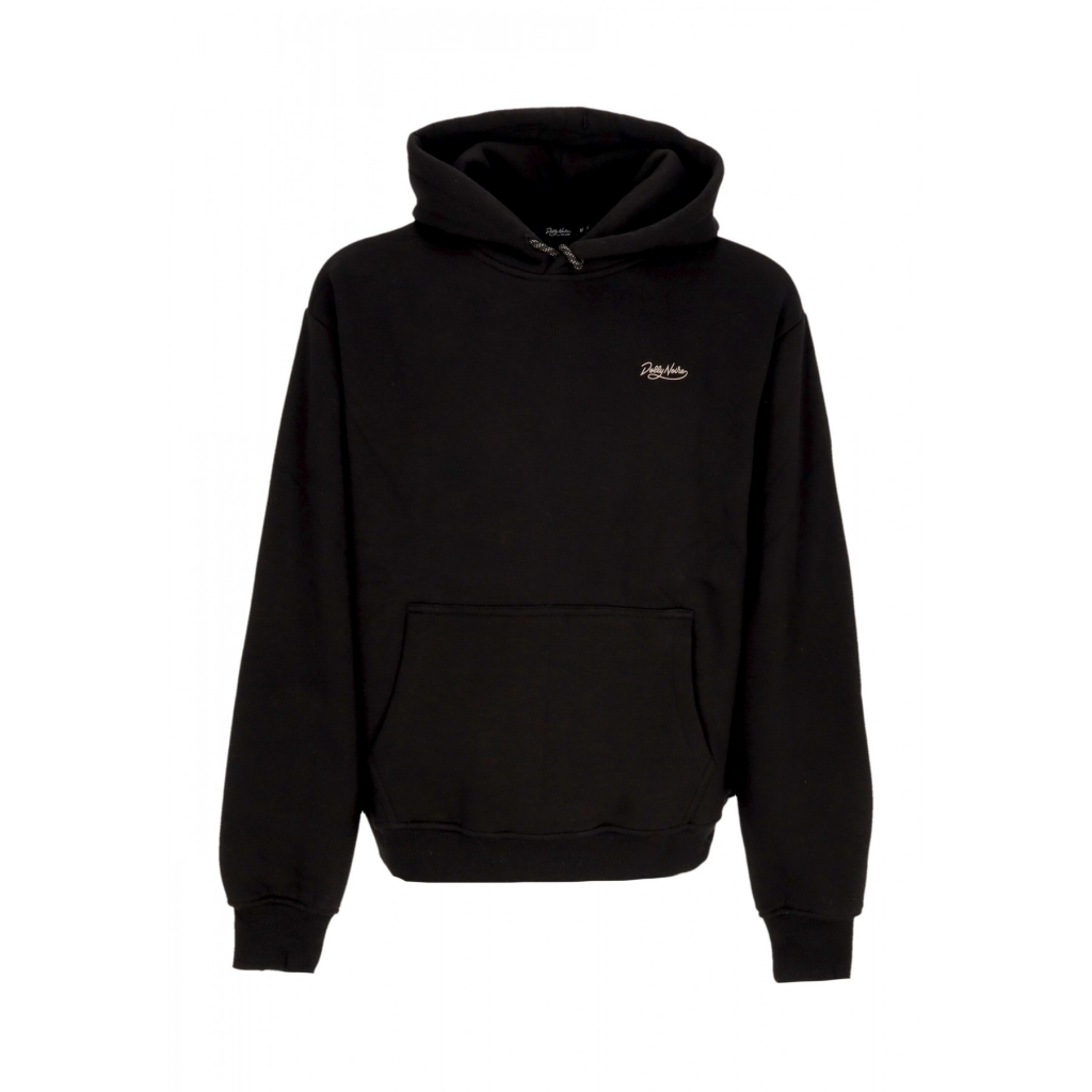 felpa cappuccio uomo asso di spade hoodie BLACK
