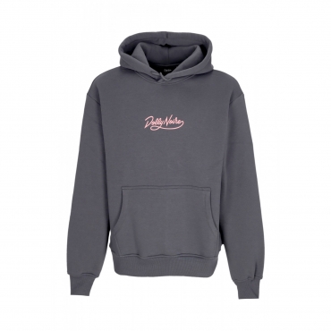 felpa cappuccio uomo logo hoodie GREY