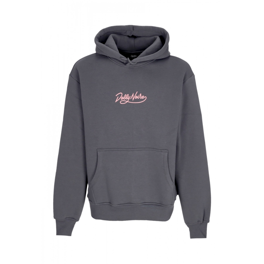 felpa cappuccio uomo logo hoodie GREY