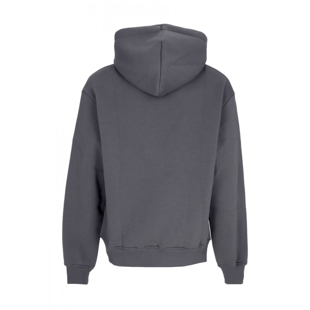 felpa cappuccio uomo logo hoodie GREY
