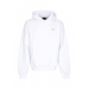 felpa cappuccio uomo asso di spade hoodie WHITE