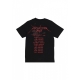 maglietta uomo kuchisake onna japan tour tee BLACK