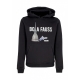 felpa cappuccio uomo boia fauss hoodie BLACK