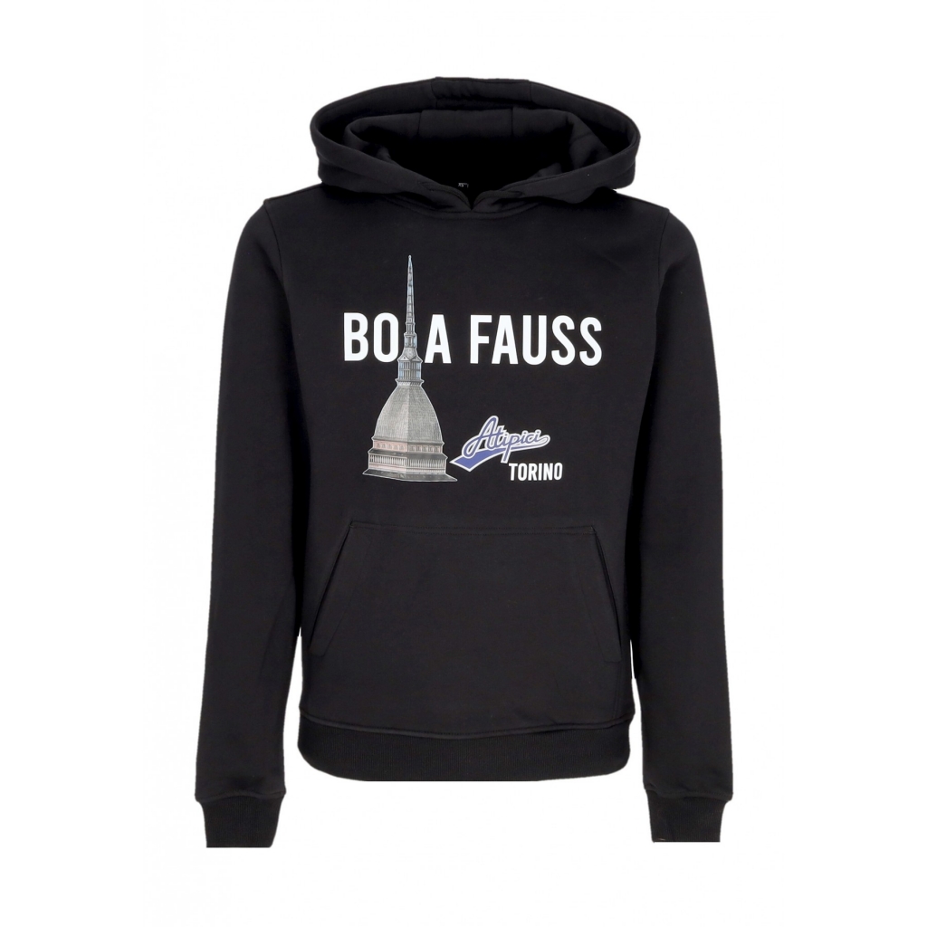 felpa cappuccio uomo boia fauss hoodie BLACK